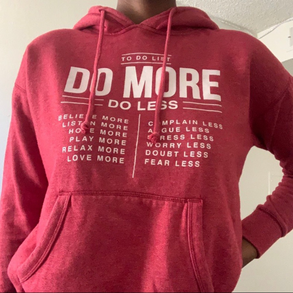 small forever to do list hoodie